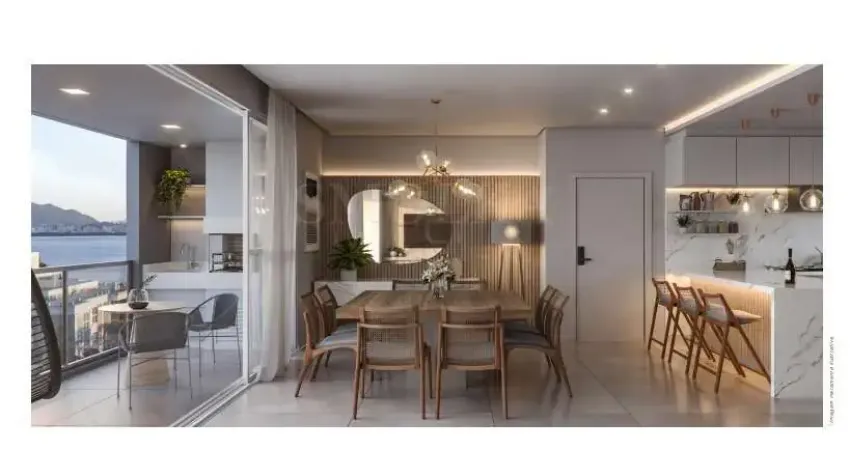 Apartamento com 3 quartos à venda na Estrada Haroldo Soares Glavan, Cacupé, Florianópolis