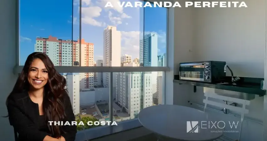 Apartamento em águas claras andar alto vista livre nascente com garagem e elevador