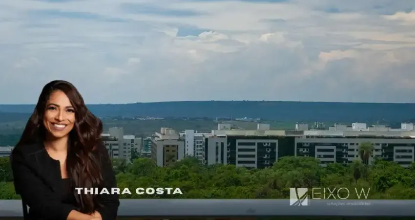 Apartamento 1 quarto á venda no noroeste - mobiliado - porteira fechada