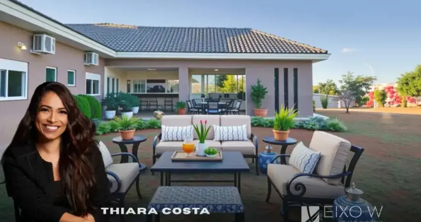 Casa 4 quartos à venda no park way - varada - churrasqueira - energia solar