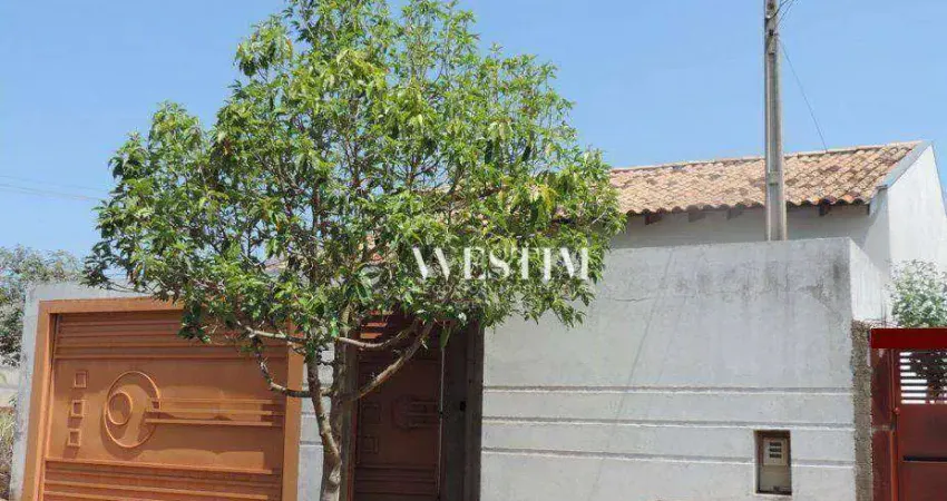 Casa com 2 dormitórios à venda, 118 m² por r$ 298.000 - residencia santa regina - são josé do rio preto/sp