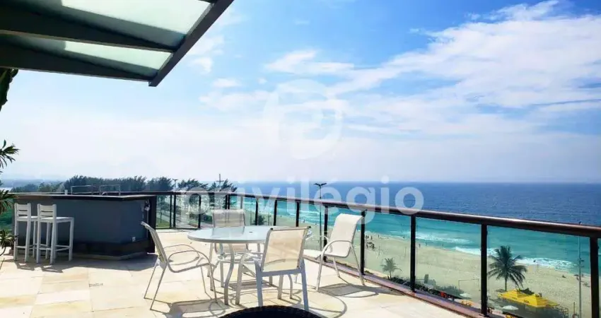 Cobertura á venda recreio dos bandeirantes ,298 m² 2 suítes , 3 vagas