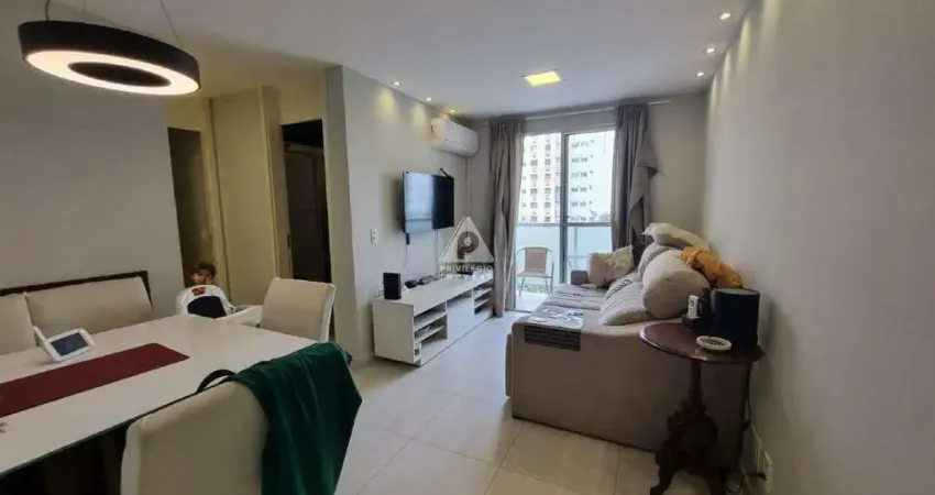 Apartamento à venda, 2 quartos com varanda e vaga na escritura no condomínio minha praia 1 - barra olímpica