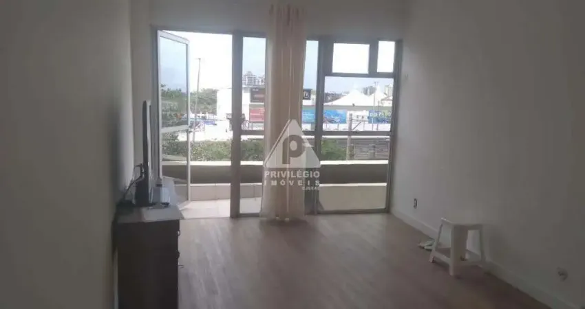 Sala comercial frente na barra da tijuca – 39 m², 2 vagas, financiamento