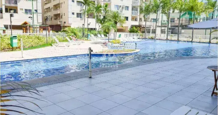 Vendo apartamento 2 quartos sendo 1 suíte em maravilhoso condomínio no pechincha/rj