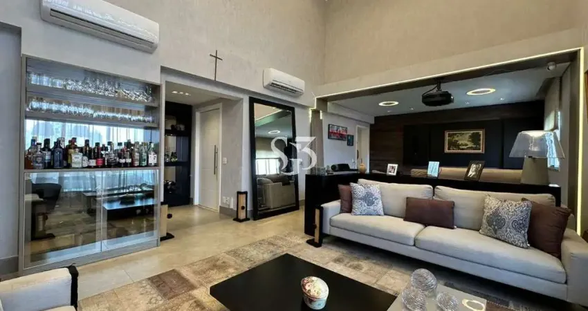 Apartamento de luxo no taquaral - campinas-sp: 3 quartos, 3 suítes, 3 salas, 5 banheiros, 3 vagas. sofisticação e conforto no art house double sky.
