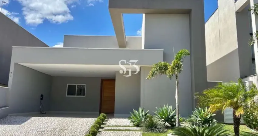 Casa térrea mobiliada de alto padrão no swiss park campinas! moderna, ampla e sofisticada.