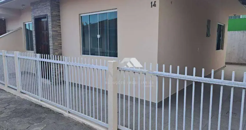 Casa com 2 dormitórios para alugar, 70 m² por r$ 2.450,00/mês - são cristóvão - barra velha/sc