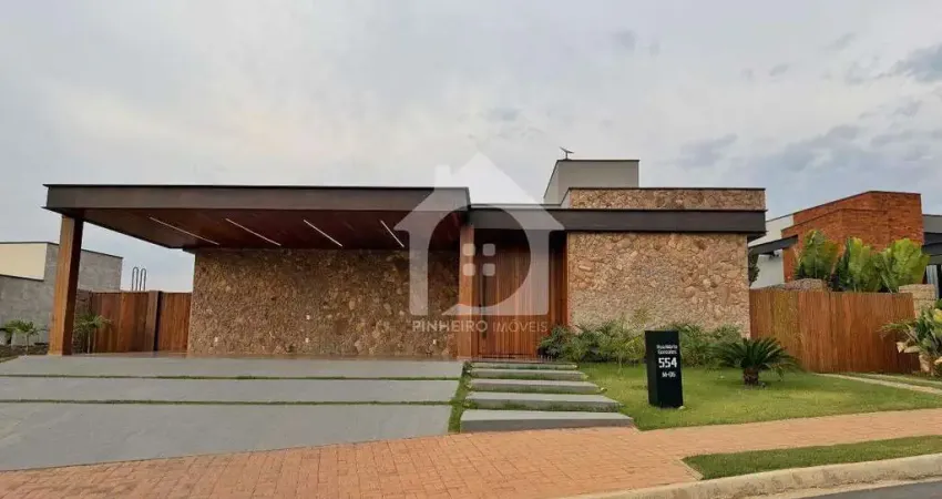 Casa térrea de alto padrão no condomínio jardim indaiatuba golf – 3 suítes, piscina e área gourmet integrada em terreno de 1.000m²