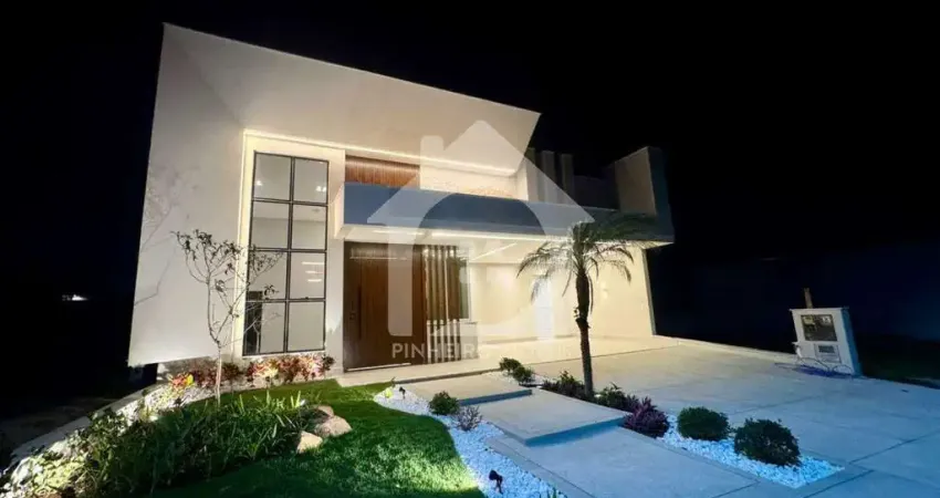 Casa térrea moderna no condomínio maria cândida – 3 suítes, piscina e energia solar