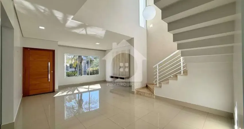 Sobrado de alto padrão para locação no condomínio dona lucilla — conforto, elegância e lazer completo