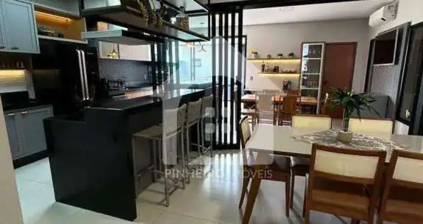 Residência térrea contemporânea no condomínio evidências – 187m² de sofisticação.