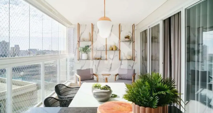 Apartamento de alto padrão com 3 suítes e 2 vagas no edifício majestic – sol da tarde e 140m²