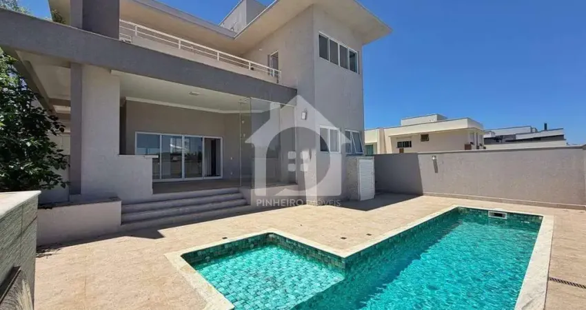 Condomínio terra magna – casa com 3 suítes, piscina e espaço gourmet