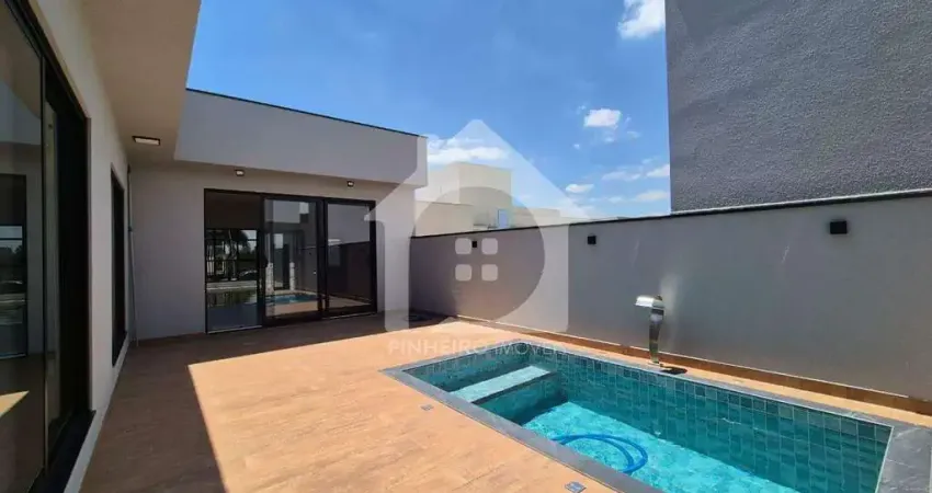 Linda casa à venda com 4 suítes e área gourmet – condomínio dona lucilla