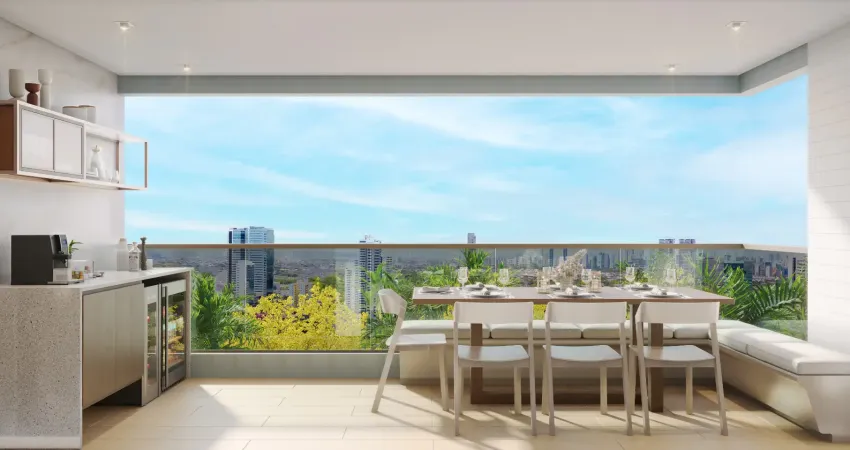 Bellissimo 3 quartos 93 mts. 2 vagas e varanda gourmet madalena