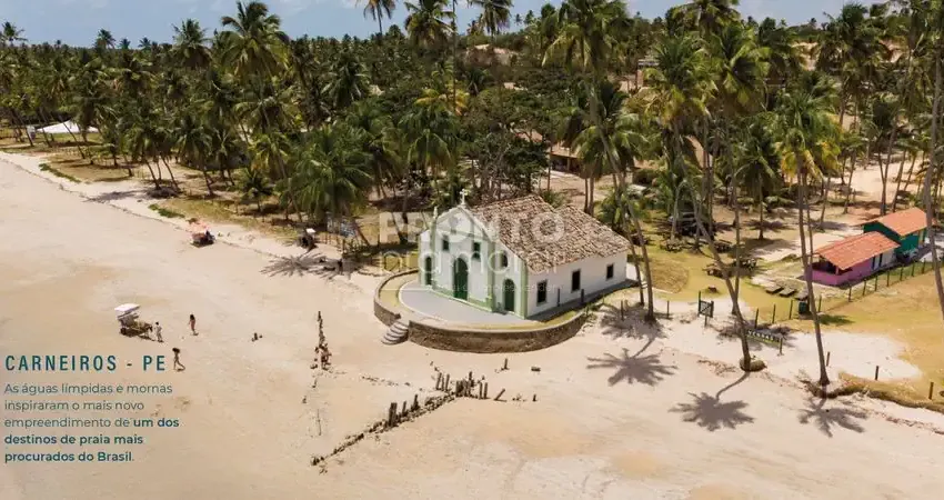 Apartamento 1 quarto rooftop beira mar na, praia de carneiros, com 74,05 de área total