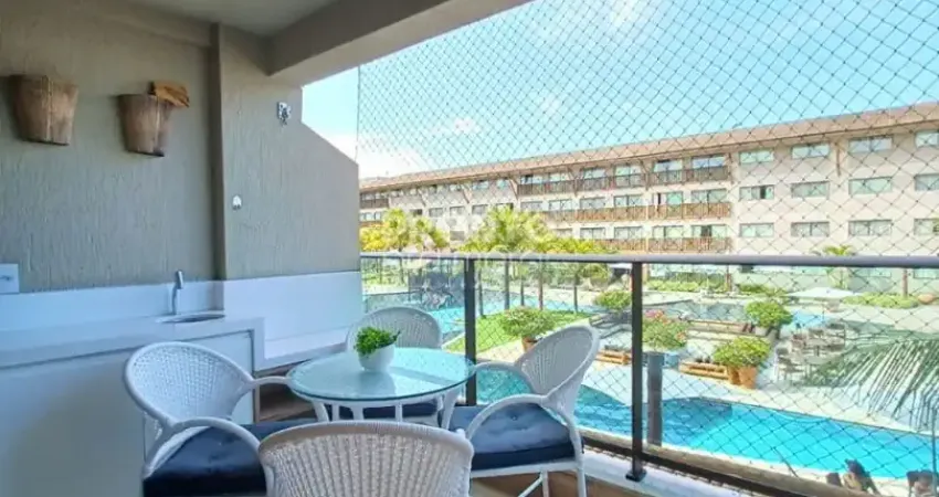 Excelente apartamento mobiliado localizado em muro alto com 72,97m².