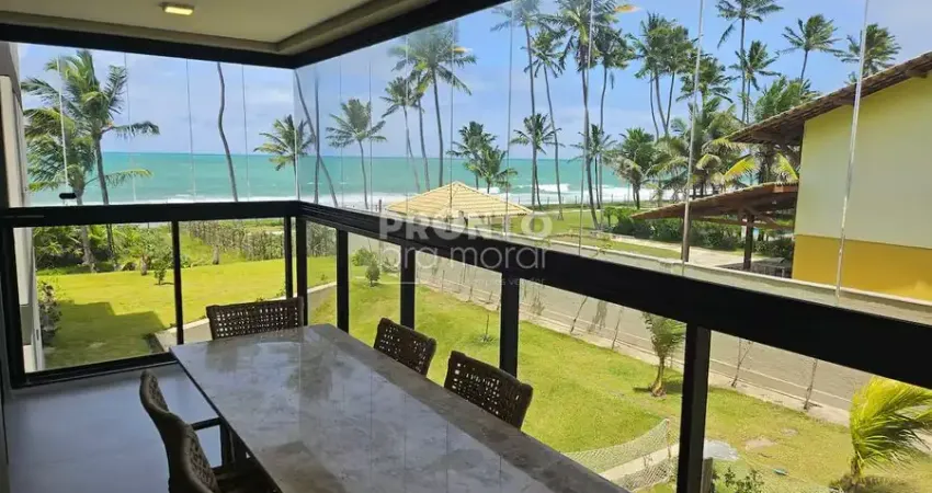 Apartamento porteira fechada em muro alto – 62,79m² - beira mar