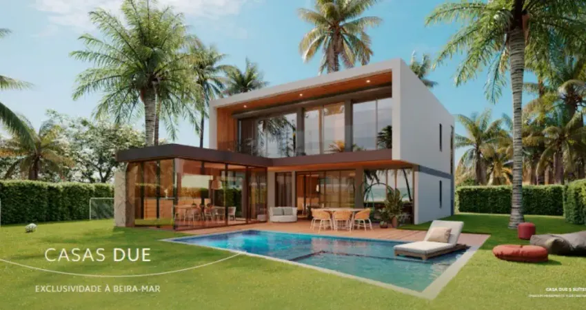 Casa - habitá home resort luxo, exclusividade e pé na areia na praia do cupe | ipojuca - pe