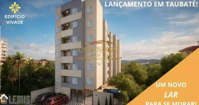 Lançamento 2 dorms c/s suite - 54,1m² e 62,2m² - edifício vivace em taubaté