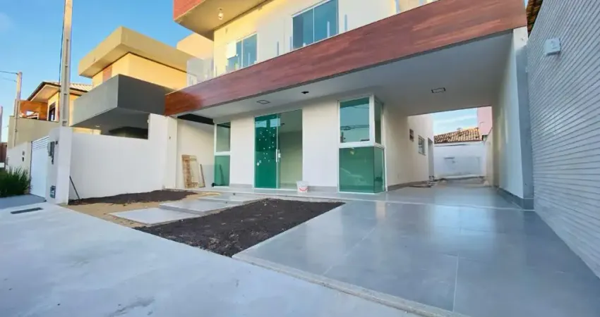 Casas para venda no condomínio costa paradiso no engenho da praia em macaé/rj, 03 quartos, garagem e quintal.