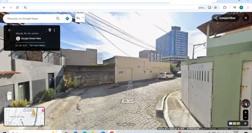 Galpão para locação no alto cajueiros em macaé/rj, 200m2, banheiro e escritório.