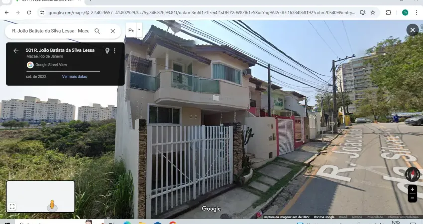 Casas para locação na glória em macaé/rj, 03 quartos com suíte, 2 vagas, armários planejados.