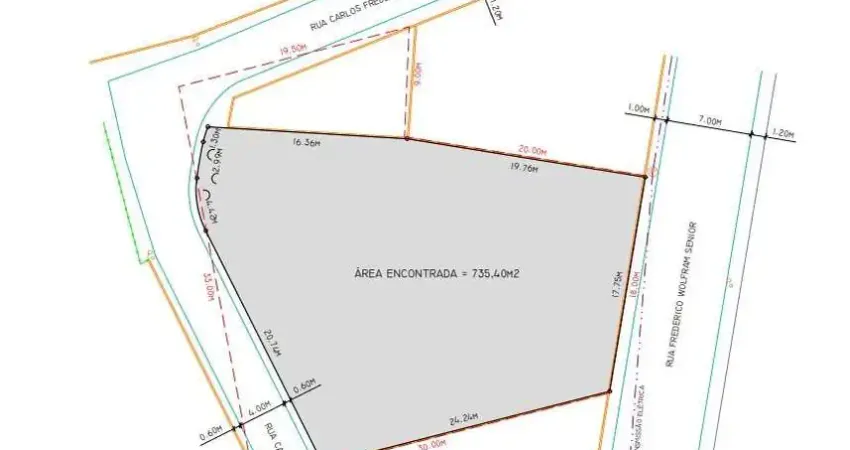 Terreno à venda, 735 m² por R$ 487.000,00 - Velha - Blumenau/SC