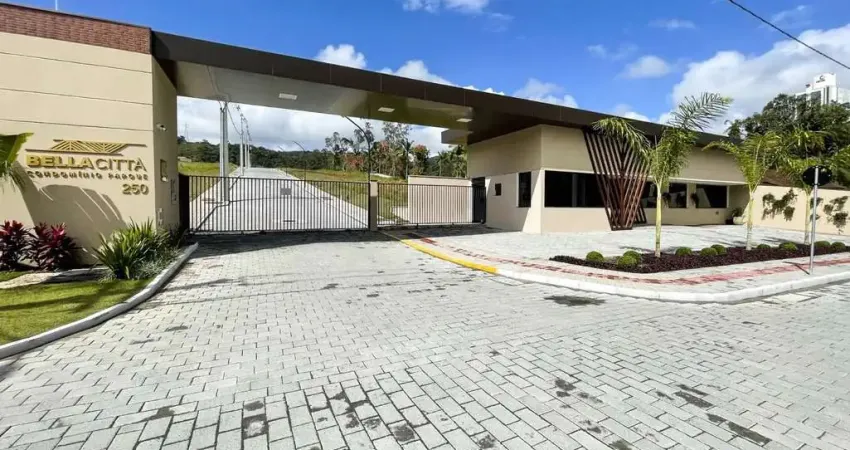 Terreno à venda em condomínio fechado, 297 m² - velha - blumenau/sc