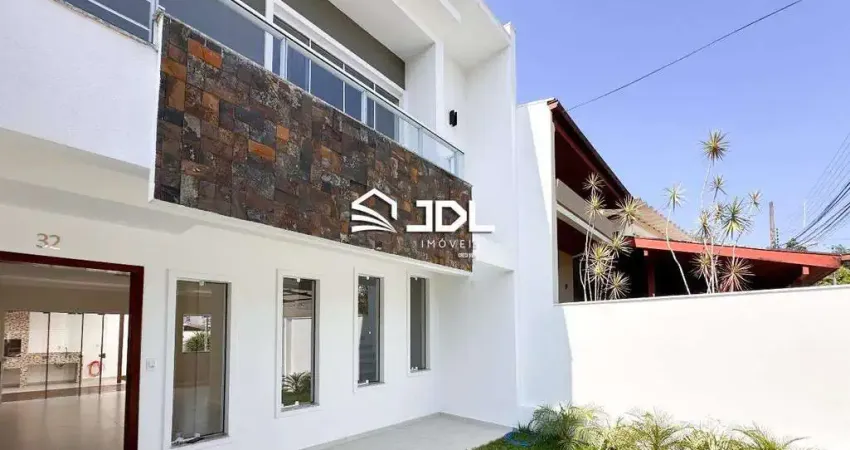 Sobrado de alto padrão! super bem localizado, 3 quartos sendo 1 suíte em blumenau (escola agrícola)