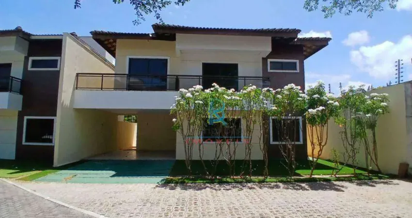Casa com 4 dormitórios à venda, 176 m² por r$ 1.100.000,00 - edson queiroz - fortaleza/ce