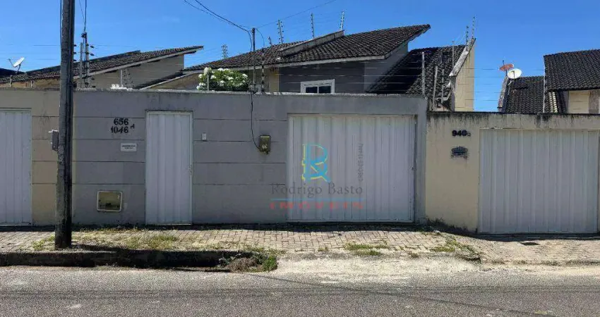 Casa com 2 dormitórios, 73 m² - venda por r$ 245.000,00 ou aluguel por r$ 1.235,00/mês - precabura - eusébio/ce