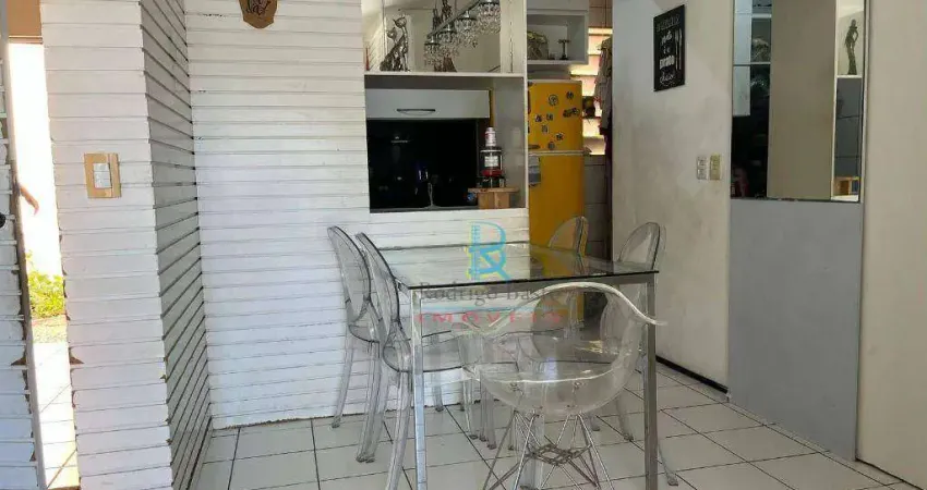 Apartamento com 2 dormitórios à venda, 55 m² por r$ 215.000,00 - josé de alencar - fortaleza/ce