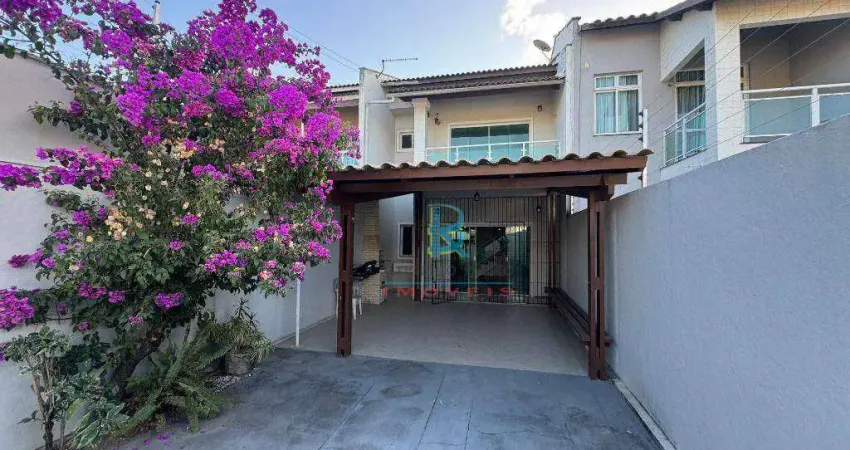 Casa com 3 dormitórios para alugar, 102 m² por r$ 2.600/mês - centro - eusébio/ce