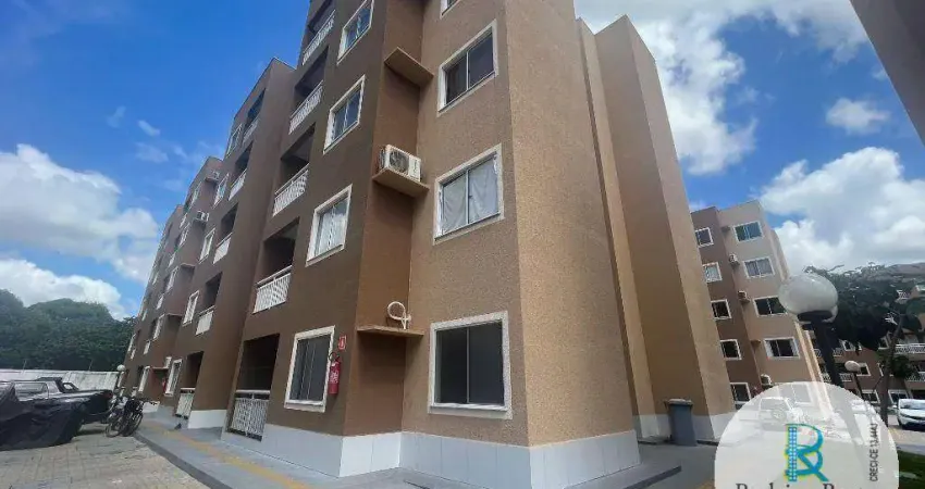 Apartamento com 2 dormitórios para alugar, 41 m² por r$ 1.312,41/mês - centro - eusébio/ce