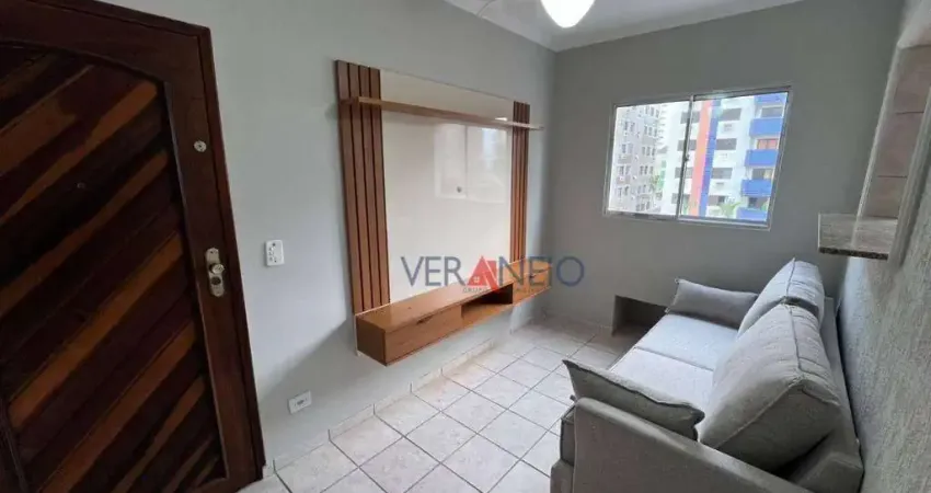 Apartamento com 1 dormitório à venda, 40 m² por r$ 249.000,00 - tupi - praia grande/sp