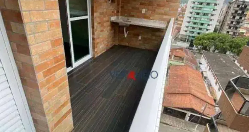 Apartamento com 2 dormitórios à venda, 69 m² por r$ 440.000,00 - vila guilhermina - praia grande/sp