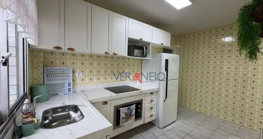 Apartamento com 1 dormitório à venda, 45 m² por r$ 320.000,00 - boqueirão - praia grande/sp