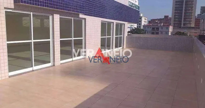 Cobertura com 4 dormitórios à venda, 200 m² por r$ 1.850.000,00 - vila assunção - praia grande/sp