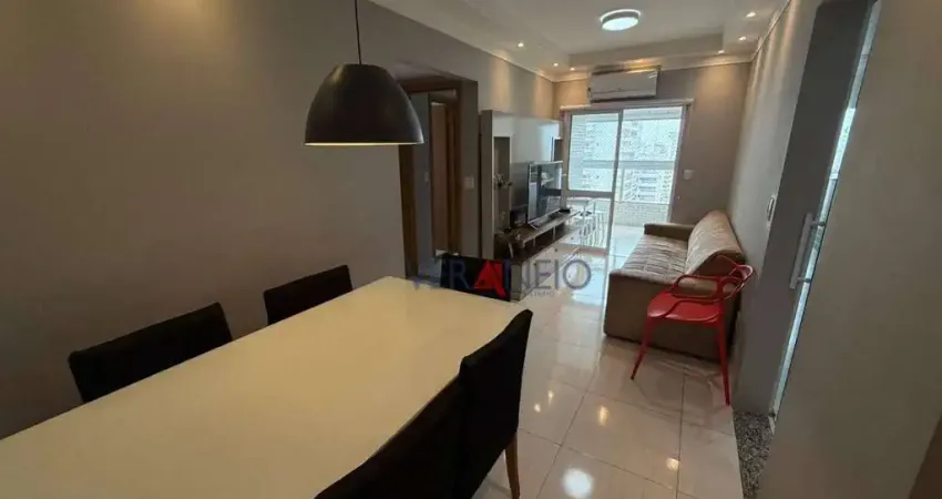 Apartamento com 2 dormitórios à venda, 73 m² por r$ 639.000,00 - vila guilhermina - praia grande/sp