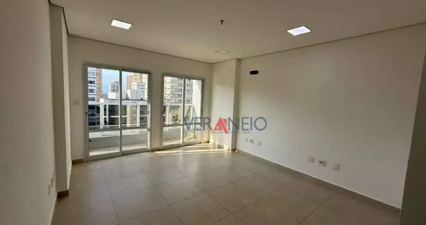 Sala para alugar, 38 m² por r$ 3.302,00/mês - boqueirão - praia grande/sp
