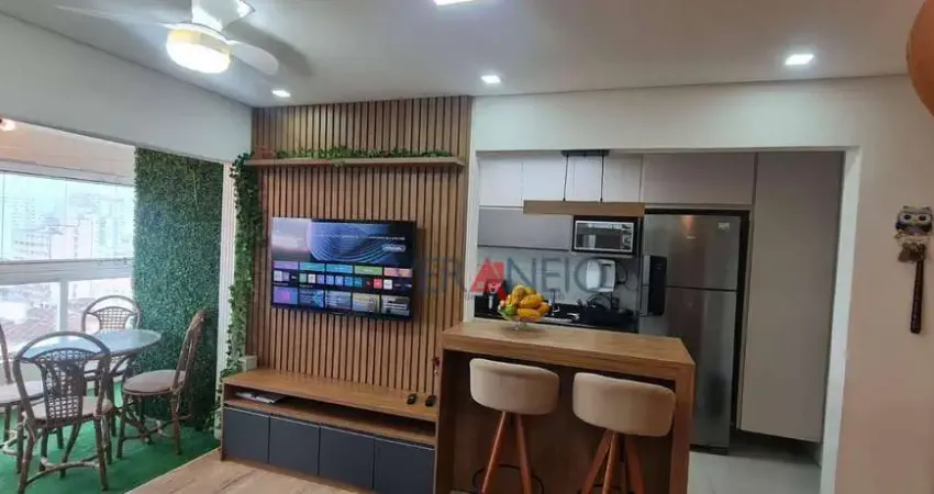 Apartamento com 2 dormitórios à venda, 70 m² por r$ 630.000 - boqueirão - praia grande/sp