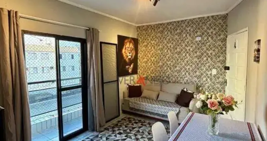 Apartamento com 1 dormitório à venda, 51 m² por r$ 310.000 - vila guilhermina - praia grande/sp