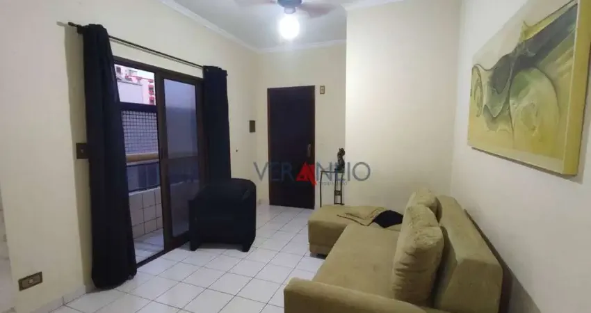 Apartamento com 1 dormitório à venda, 48 m² por r$ 280.000 - vila guilhermina - praia grande/sp
