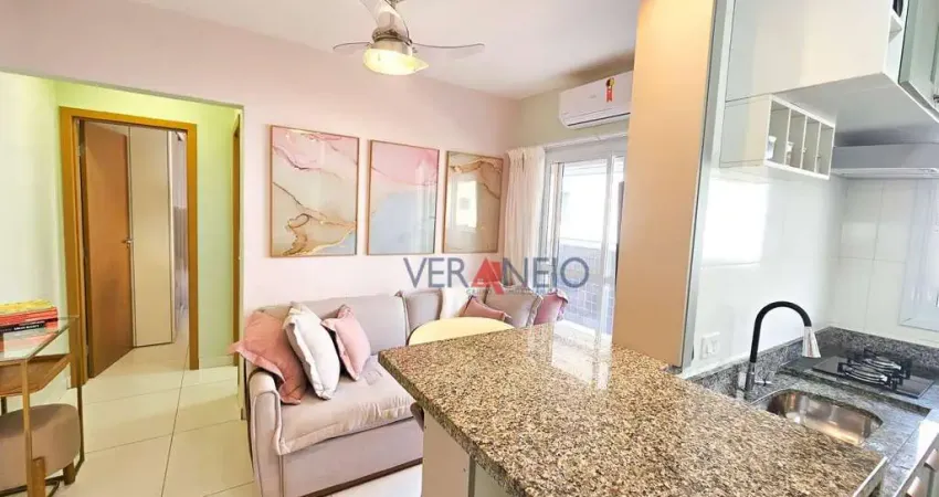 Apartamento com 1 dormitório à venda, 42 m² por r$ 435.000 - canto do forte - praia grande/sp