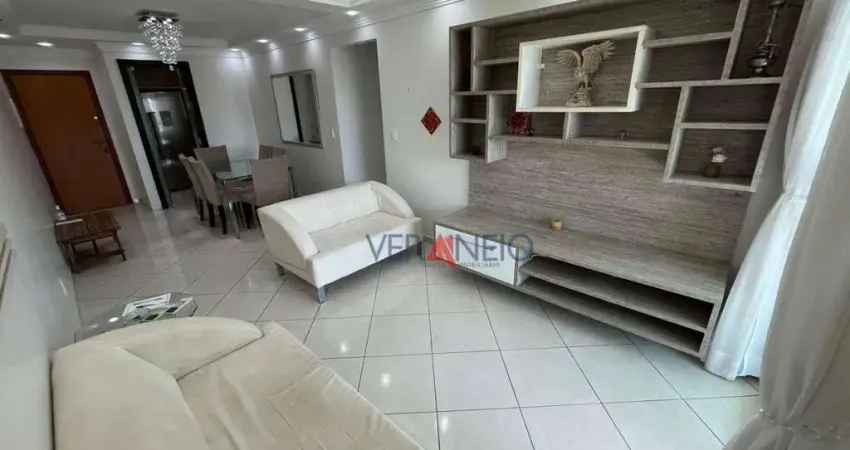 Apartamento com 3 dormitórios à venda, 130 m² por r$ 890.000,00 - vila guilhermina - praia grande/sp