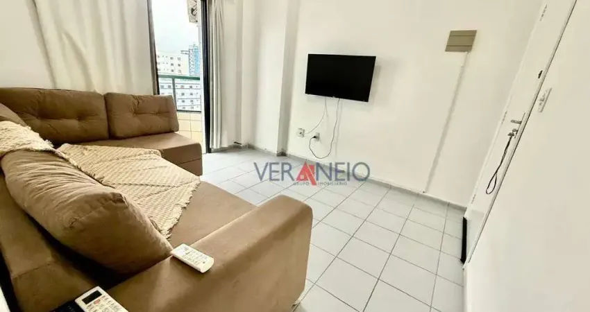 Apartamento com 1 dormitório à venda, 55 m² por r$ 298.000 - ocian - praia grande/sp