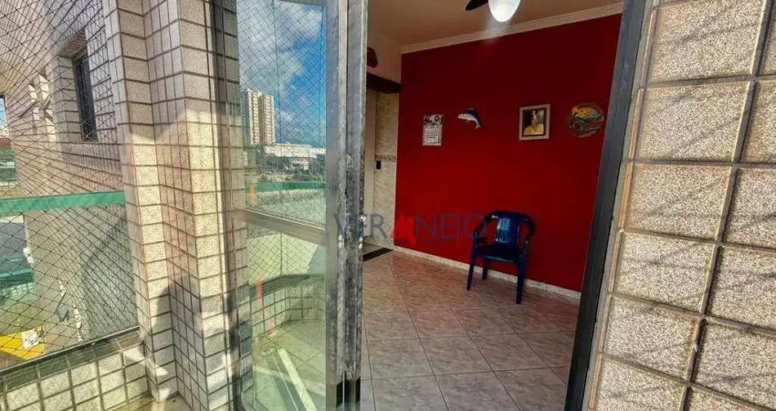 Apartamento com 1 dormitório à venda, 43 m² por r$ 250.000 - tupi - praia grande/sp