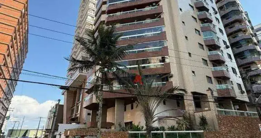 Apartamento com 2 dormitórios à venda, 100 m² por r$ 568.000 - canto do forte - praia grande/sp